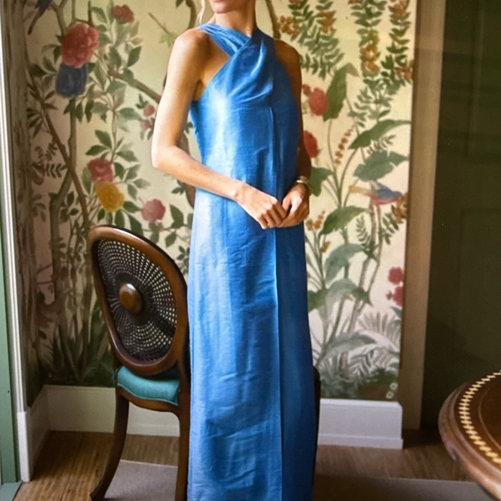 ISO: Julia Amory Camille Dress Cornflower Blue Size M, L, or XL